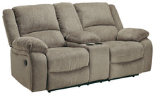 Load image into Gallery viewer, Draycoll - Dbl Rec Loveseat W/console image
