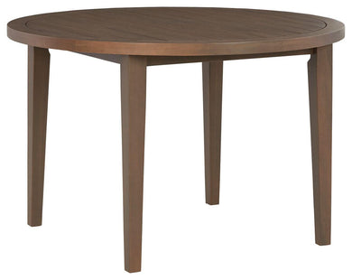 Germalia - Round Dining Table W/umb Opt image