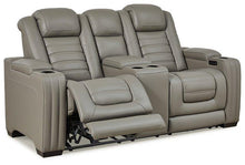 Load image into Gallery viewer, Backtrack Gray Power Reclining Loveseat image
