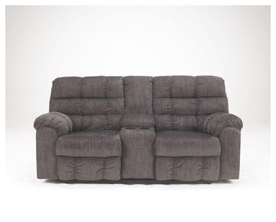 Acieona - Dbl Rec Loveseat W/console image