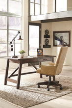 Load image into Gallery viewer, Baldridge - 2 Pc. - Large Leg Desk, Upholstered Swivel Desk Chair image
