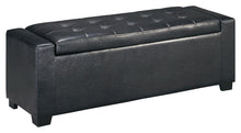 Load image into Gallery viewer, Benches - Upholstered Storage Bench - Faux Leather image
