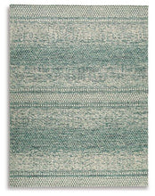 Load image into Gallery viewer, Devton Beige/Teal 7&#39;8&quot; x 10&#39; Rug image
