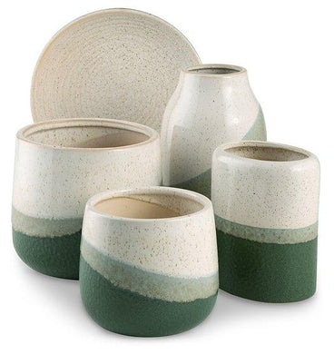 Gentset Green/Cream Accessory Set (Set of 5) image