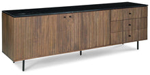 Load image into Gallery viewer, Barnford Brown/Black Accent Cabinet image
