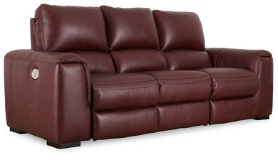 Alessandro Garnet Power Reclining Sofa image