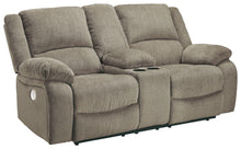 Load image into Gallery viewer, Draycoll - Dbl Rec Pwr Loveseat W/console image
