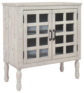 Falkgate - Whitewash - Accent Cabinet image