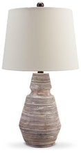 Load image into Gallery viewer, Jairburns Brick Red/White Table Lamp (Set of 2) image

