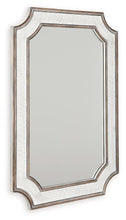 Load image into Gallery viewer, Howston Antique White Accent Mirror image
