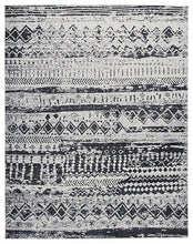 Load image into Gallery viewer, Devman Black/Cream/Gray 7&#39;7&quot; x 9&#39;11&quot; Rug image

