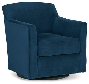 Bradney Ink Swivel Accent Chair image