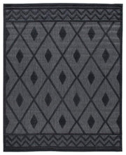 Load image into Gallery viewer, Averlain Black/Gray 5&#39;3&quot; x 7&#39; Rug image
