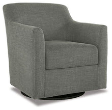 Load image into Gallery viewer, Bradney Smoke Swivel Accent Chair image
