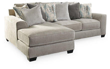 Load image into Gallery viewer, Ardsley Pewter 2-Piece Sectional with Chaise image
