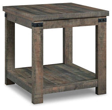 Load image into Gallery viewer, Hollum Rustic Brown End Table image
