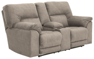 Cavalcade - Dbl Rec Loveseat W/console image