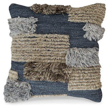 Load image into Gallery viewer, Gibbend Blue/Gray/White Pillow (Set of 4) image
