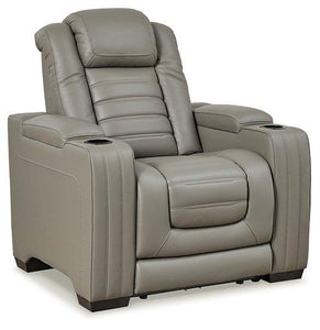 Backtrack Gray Power Recliner image