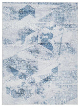 Load image into Gallery viewer, Haddam Blue/Gray/White 5&#39; x 7&#39; Rug image
