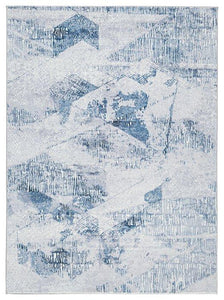 Haddam Blue/Gray/White 5' x 7' Rug image