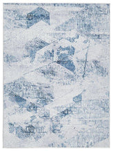 Load image into Gallery viewer, Haddam Blue/Gray/White 7&#39;5&quot; x 9&#39;6&quot; Rug image
