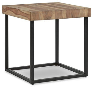 Bellwick Natural/Black End Table image