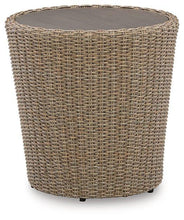Load image into Gallery viewer, Danson Beige Outdoor End Table image
