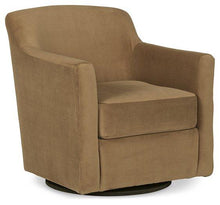 Load image into Gallery viewer, Bradney Honey Swivel Accent Chair image
