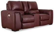 Load image into Gallery viewer, Alessandro Garnet Power Reclining Loveseat with Console image
