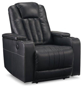 Center Point Black Recliner image