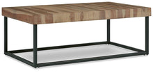 Load image into Gallery viewer, Bellwick Natural/Black Coffee Table image
