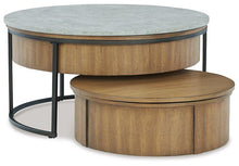 Load image into Gallery viewer, Fridley Gray/Brown/Black Nesting Coffee Table (Set of 2) image
