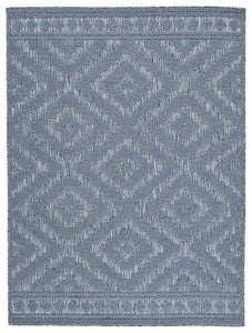 Finnwell Blue 5'3" x 7' Rug image