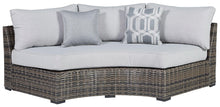 Load image into Gallery viewer, Harbor Court - Curved Loveseat With Cushion image
