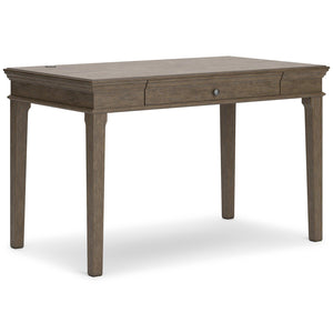 Janismore Weathered Gray Home Office Small Leg Desk image