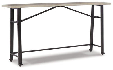 Karisslyn Whitewash/Black Long Counter Table image