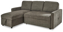 Load image into Gallery viewer, Kerle Charcoal 2-Piece Sectional with Pop Up Bed image
