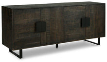 Load image into Gallery viewer, Kevmart Grayish Brown/Black Accent Cabinet image
