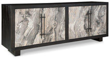 Load image into Gallery viewer, Lakenwood Black/Gray/Ivory Accent Cabinet image
