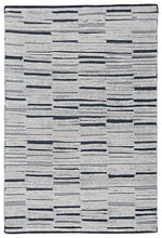 Load image into Gallery viewer, Pomfret Black/Cream/Gray 5&#39; x 7&#39; Rug image
