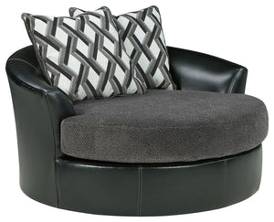 Kumasi - Oversized Swivel Accent Chair image