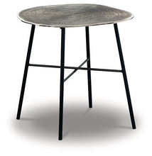 Load image into Gallery viewer, Laverford Chrome/Black End Table image
