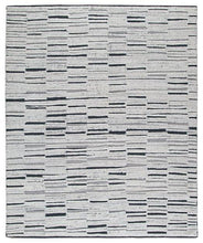 Load image into Gallery viewer, Pomfret Black/Cream/Gray 7&#39;8&quot; x 10&#39; Rug image
