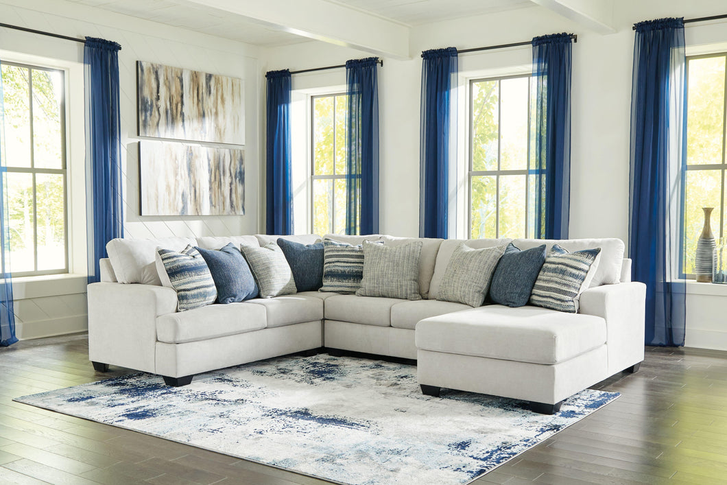 Lowder - 5 Pc. - Left Arm Facing Loveseat 4 Pc Sectional, Ottoman image