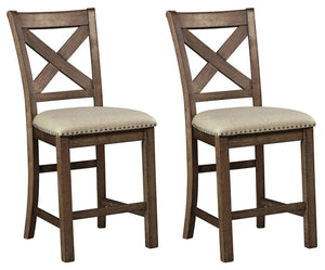 Moriville - Upholstered Barstool (2/cn) image