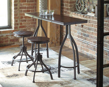 Load image into Gallery viewer, Odium Counter Height Dining Table and Bar Stools (Set of 3) image
