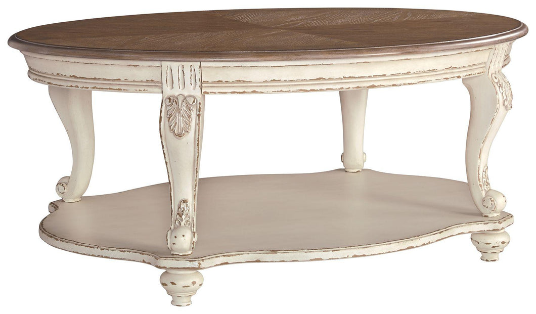 Realyn - Oval Cocktail Table image