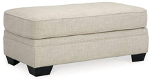 Load image into Gallery viewer, Rilynn Linen Ottoman image
