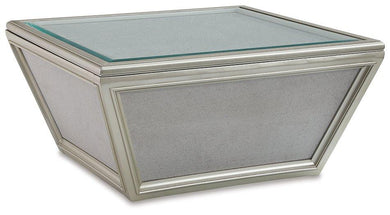 Traleena Silver Finish Coffee Table image